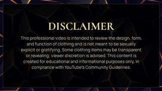 4K Transparent Try on Haul 2024 _ Transparent Fabric clothes with Viki fashion