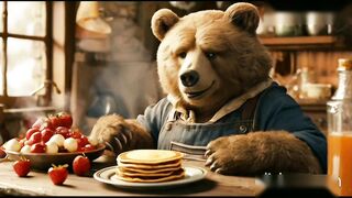 The Great Pancake Heist cartoon | bedtime story | nursery rhymes video | toddlers learning cartoon