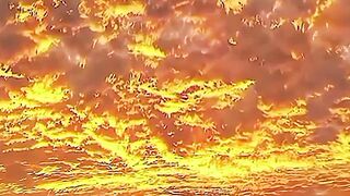 Beautiful USA sunset lover