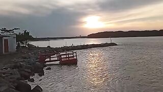 Final de Tarde na Barra do sul SC