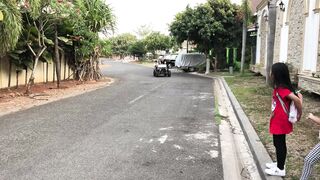 sule naek mobil jip mini part 1