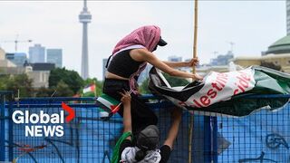 UofT encampment ProPalestinian protesters leave campus before courtordered deadline