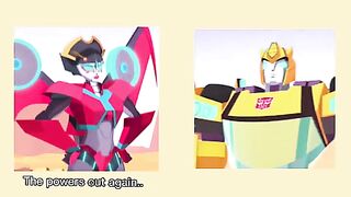 Bumblebee swallows a flashlight