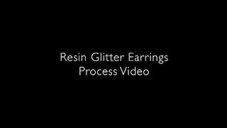 #❤❤????????????EASY RESIN GLITTER EARRINGS✨✨✨????????????.........