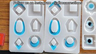 @#????????✨✨#????????#how to make Resin earrings in earring mold - ...