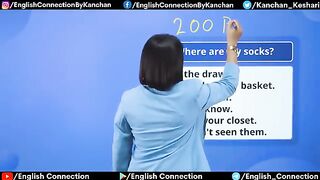200 Short Spoken English Phrases | English Speaking Practice | English Connection by Kanchan Keshari
