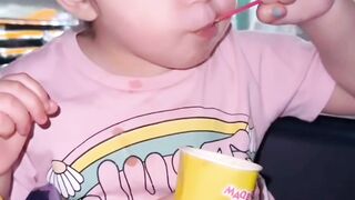 Cute little girl so much fun ☺️