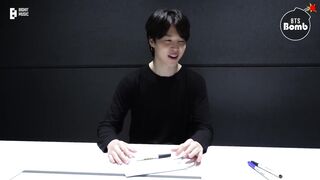 Jimin Music Show Fan Support Shoot Sketch BANGTAN BOMB ENG SUB