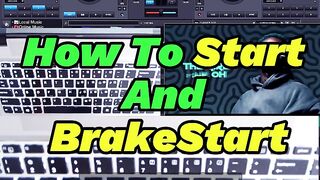 How To "BrakeStart" on "Virtual Dj" using laptop Keyboard in 3 Steps | dj mixing techniques