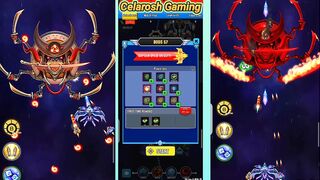Epic Space Shooter F1:Unlocking Plume & Defeating Boss 57|Boss Mode Gameplay by Celarosh Gaming
