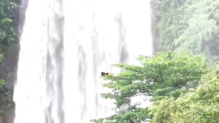 The charm of the Semantung waterfall