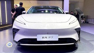 The New 2024 SAIC ROEWE RISING F7 EV Walkaround—2024 Beijing Motor Show