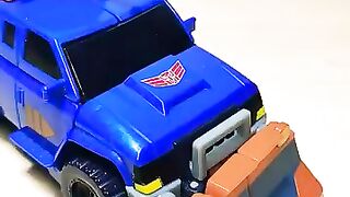 Transformers Animated Sentinel Prime Truck to Robot M