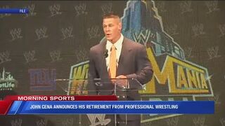 John Cena announces retirement from Pro wrestling