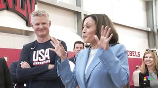 'Bring back that gold'_ Harris meets with U.S. men’s Olympic basketball team.