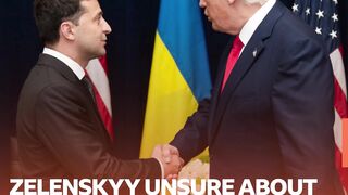 Zelenskyy Unsure About Trump's Potential Actions On Ukraine War If Elected.