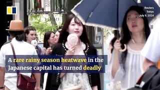 Tokyo sets up ‘cooling shelters’ amid heatwave.