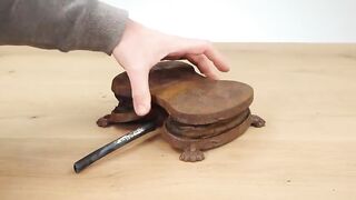 1900's Foot Pump Restoration - A unique Piece