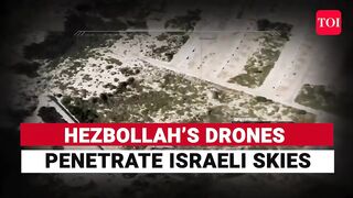 Hezbollah Punctures Israel’s Air Defence Systems, Flaunts ‘Largest Drone Attack’ In Golan Heights.
