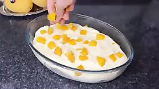 10 Minutes Mango MILK Cake, No Baking No Cooking No Oven Recipe ????????????