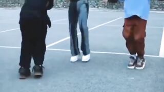 Chinese dance with funny video