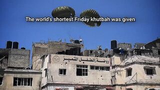World's shortest khutba | free Palestine | free Gaza | all eyes on rafah