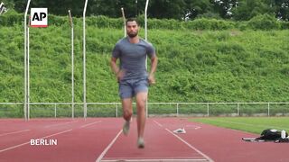 Syrian refugee to compete in Paris Games.