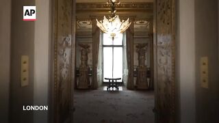 London's Buckingham Palace opens iconic balcony room to visitors for first time.