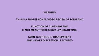 4K transparent TRY ON HAUL