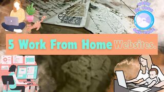 _5 Work from Home Websites No Experience Needed! Remote Jobs - Make Money Online 2024