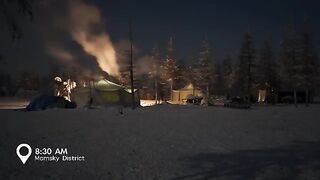 How Far North Nomads Live in a Tent at −71°C (−95°F) Yakutia, Siberia
