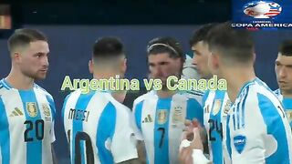 Argentina vs Canada Semi-Final Copa America 2024 Highlights
