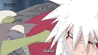 Momen saat Naruto mendengar kematian Jiraiya - Naruto Shippuden