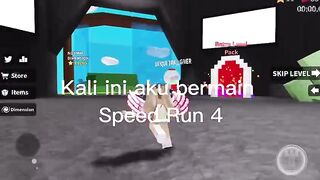 Bermain speed Run (roblox).