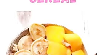 Keto Pancake Cereal #shorts #keto.