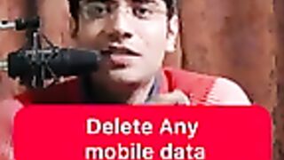 Delete any mobile data recovery