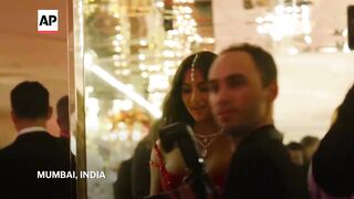Stars converge in India for year's most extravagant wedding.