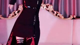Epic cosplayer dance