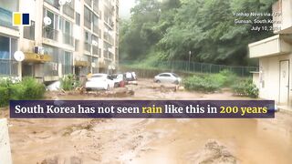 ‘200-year’ rains batter South Korea.