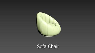 "Create a Sofa Chair in Less Than 2 Minutes | Easy 3ds Max Tutorial"