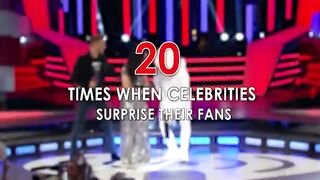 10 TIMES WHEN CELEBRITIES SURPRISE THEIR FANS 5