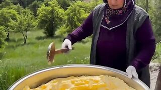 Sweet village Life❤️ #pirozhki #creamfilled #creamfilledporozhki #piroshki #dessert #ruralcuisine