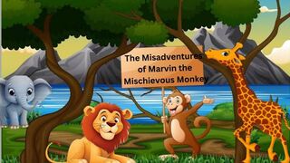 Marvin monkey english moral story | english cartoon story | kids story | funny‎