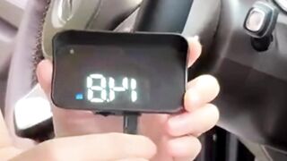 راقب سرعة سيارتك بسهولة وأمان مع عارض سرعة السيارة الذي يناسب جميع السيارات! ✨????