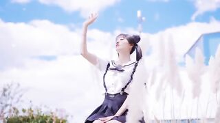 Ting Ting Tang Tang Ting Tang dance tiktok twin tail Chinese girl SEE TÌNH DANCE