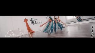 Aerial Yoga Flow  Ngàn Năm để cầu Nguyện 千年の祈り- Himekami (姫神)  Sennen No Inori