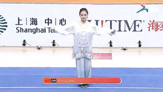 [2019] Bi Ying Liang [CHN] - Taiji - 1st - 15th WWC @ Shanghai Wushu Worlds