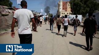 Dozens of Palestinians killed in Israeli attack on Khan Younis