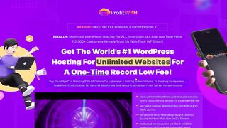 ProfitWPH Review - Host Unlimited WordPress Sites For Low Price