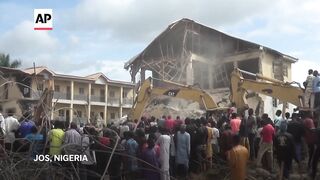 The collapse of a school in northern Nigeria leaves 22 students dead, officials say.